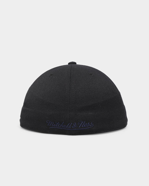 Mitchell & Ness Golden State Warriors 'Team Script 2.0 Hardwood Classics' Fitted Black