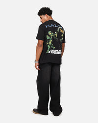 73Studio X Halo Big Head Heavyweight T-Shirt Black