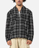 XXIII Boucle Tweed Zip Jacket Black/White