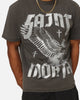 Saint Morta Ride Or Die Boxy T-Shirt Black Wash
