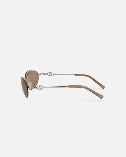 Le Specs Slinky Sunglasses Silver