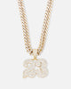 Saint Morta Iced 23 Pendant Iced Gold