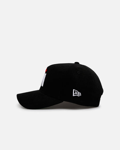 New Era Minnesota Twins 'Black Cord' 9FORTY A-Frame Corduroy Snapback Black
