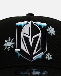 New Era Vegas Golden Knights 'Cold As Ice' 9FORTY A-Frame Snapback Black