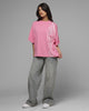 Loiter Script T-Shirt Pink