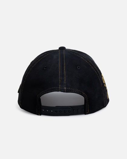 New Era Los Angeles Lakers 'Statement Suede 10 Year Anniversary' 9FORTY A-Frame Snapback Black Suede