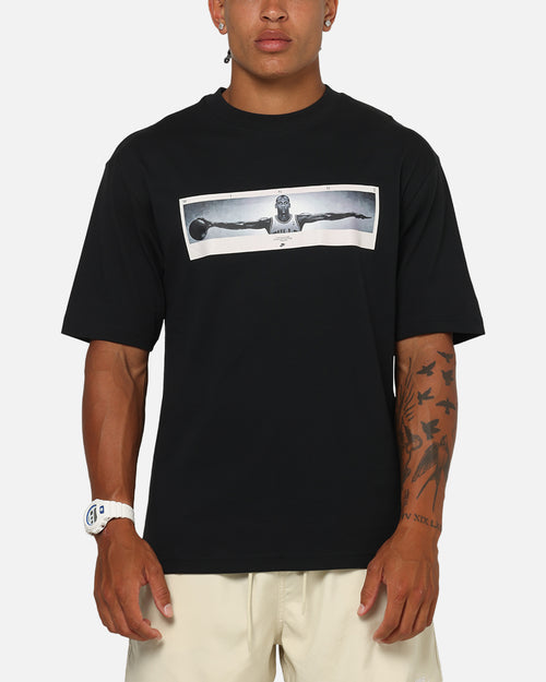 Jordan Jumpman North Carolina Wings Photo T-Shirt Black/White