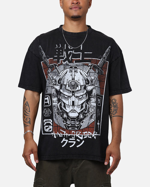 The Anti Order Warrior Clan T-Shirt Black Wash