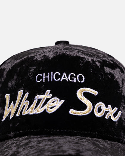 New Era Chicago White Sox 'Velvet' 9FORTY A-Frame Snapback Black/Gold