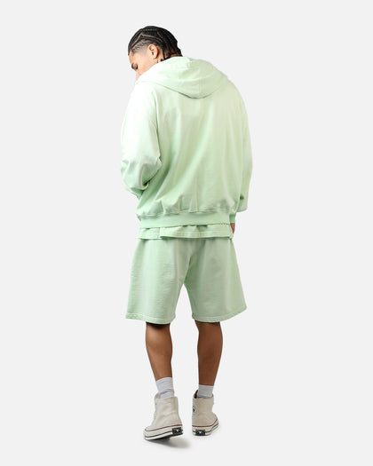 American Thrift Zip Hoodie Washed Lime
