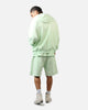 American Thrift Zip Hoodie Washed Lime