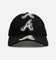 New Era Atlanta Braves 'Spine' 9FORTY A-Frame Strapback Black/White
