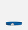 Loiter x Sonic Leather Belt Blue