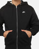 Nike Sportswear Club Fleece Full-Zip Hoodie Black/Black/White