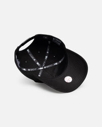 New Era Los Angeles Dodgers "Black Metal Badge" 9Forty A-Frame Snapback Black