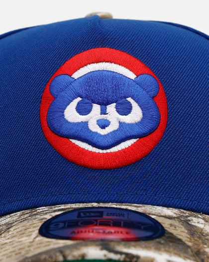 New Era Chicago Cubs 'Realtree Visor' 9FORTY A-Frame Snapback Official Team Color