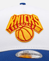 New Era New York Knicks 'Summertime' 9FORTY A-Frame Snapback White/Royal