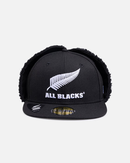 New Era New Zealand All Blacks 59FITY Dog Ear Fitted Black