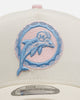 New Era Miami Dolphins 'Pastel' 9FORTY A-Frame Snapback Chrome White