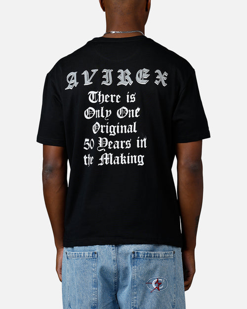 Avirex Goth 50th T-Shirt Black