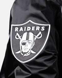 Pro Standard Las Vegas Raiders Rib Satin Jacket Black/Grey