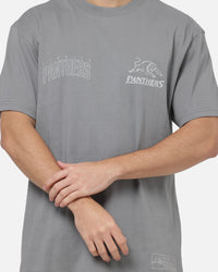 Bleacher Athletic Penrith Panthers NRL Attrition Solid T-Shirt Grey