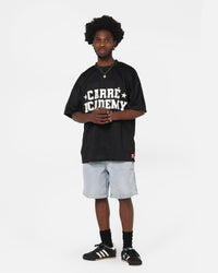Carre Star Academy Mesh T-Shirt Black