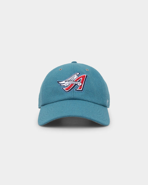 47 Brand Los Angeles Angels 'Wooly Clean-Up' Strapback Columbia
