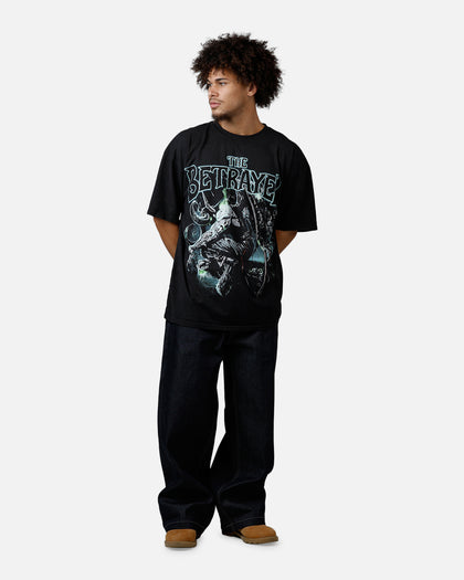 73Studio X Warcraft The Betrayer T-Shirt Black Acidwash