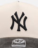 47 Brand New York Yankees 'Washed Black Visor' 47 Offside Snapback Natural