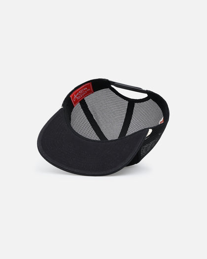 American Needle Wyatt Trucker Snapback Black