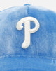 New Era Philadelphia Phillies 'Sky Velvet' 9FORTY A-Frame Snapback Sky Blue
