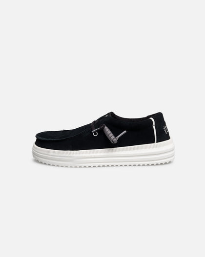 Hey Dude Rev Suede Argan Oil Black