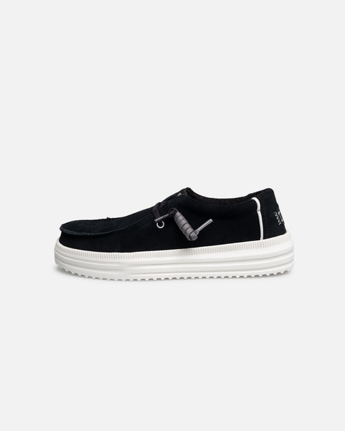 Hey Dude Rev Suede Argan Oil Black