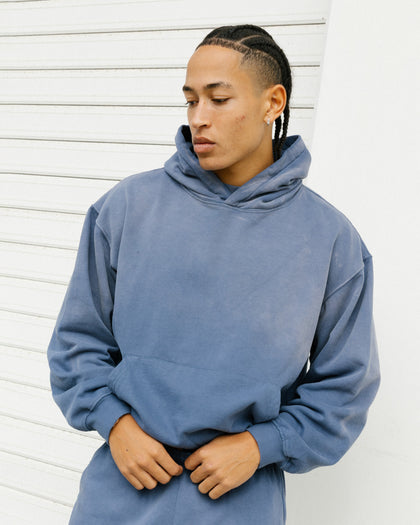 American Thrift Pullover Hoodie Washed Blue