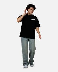 Carre Tag Drop T-Shirt Black