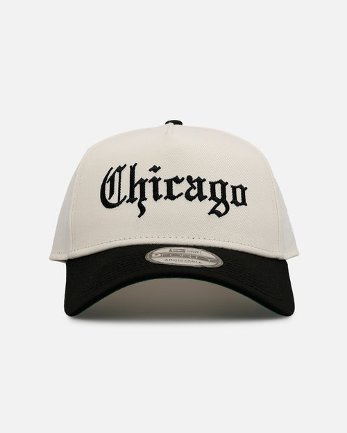 New Era Chicago White Sox 'City Pack' 9FORTY A-Frame Snapback Chrome/Black