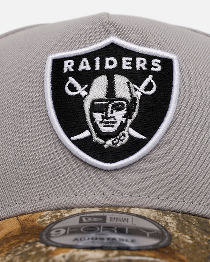 New Era Las Vegas Raiders 'Realtree Visor' 9FORTY A-Frame Snapback Official Team Color