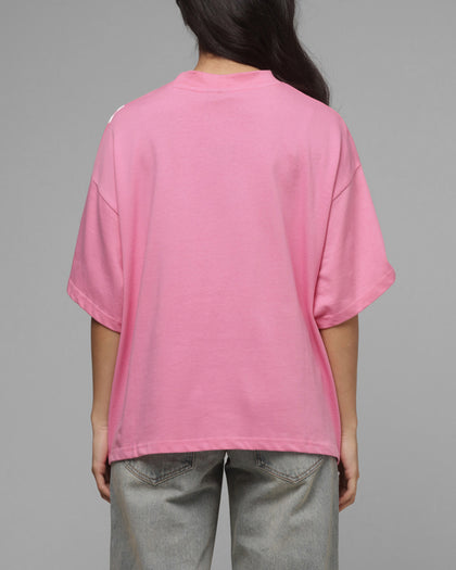 Loiter Script T-Shirt Pink