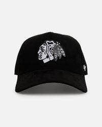 47 Brand Chicago Blackhawks 'Ultrasuede' 47 MVP Strapback Black/White
