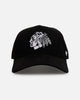 47 Brand Chicago Blackhawks 'Ultrasuede' 47 MVP Strapback Black/White