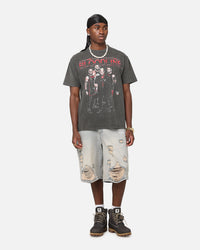 Culture Kings X WWE The Bloodline Heavyweight T-Shirt Black Wash