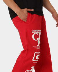 Carre Automobile Baggy Sweat Pants Red
