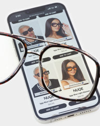 NUQE Quattro Sunglasses Tort/Blue Light