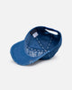 Von Dutch Distressed Dad Strapback Washed Navy