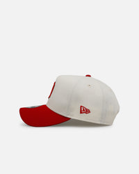 New Era Detroit Tigers 'Strawberry' 9FORTY A-Frame Snapback Chrome/Red