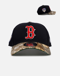 New Era Boston Red Sox 'Realtree Visor' 9FORTY A-Frame Snapback Official Team Color
