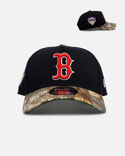 New Era Boston Red Sox 'Realtree Visor' 9FORTY A-Frame Snapback Official Team Color