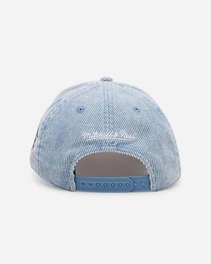 Mitchell & Ness New York Yankees 'Dusty Cord' Pro Pinch Snapback Light Blue