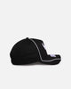 New Era Chicago Bulls 'Piping' 9FORTY A-Frame Snapback Black/White